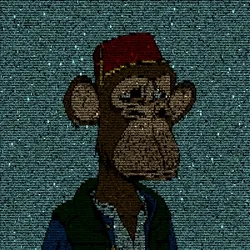 BORED APE ASCII CLUB #1382