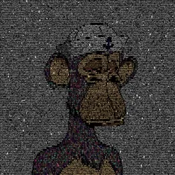 BORED APE ASCII CLUB #1261