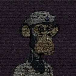 BORED APE ASCII CLUB #1167