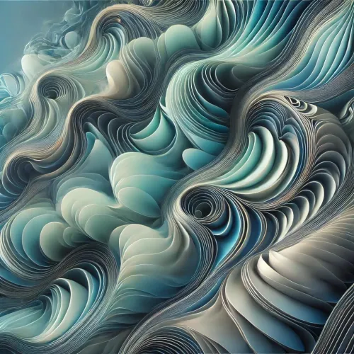 Waves on Ape - A generative art collection #12