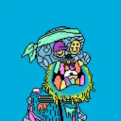 Skulls on Ape #2917