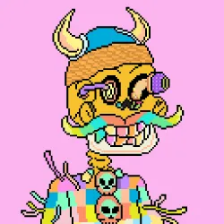 Skulls on Ape #4134