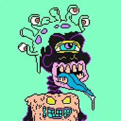 Skulls on Ape #1969