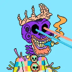 Skulls on Ape #4135
