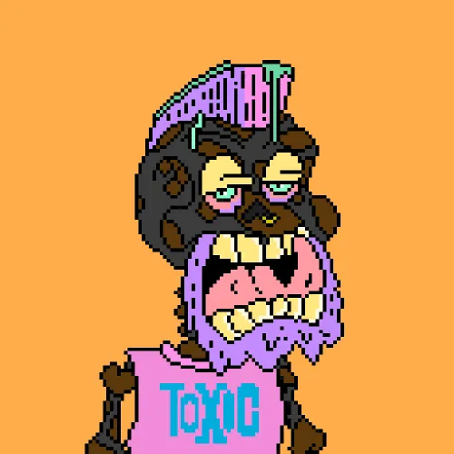 Skulls on Ape #2034