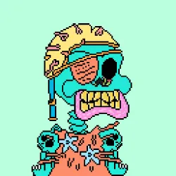 Skulls on Ape #1160