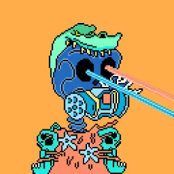 Skulls on Ape #4224
