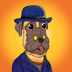 Pug Dog Relic #2806