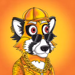 Red Panda Furry  Relic #1144