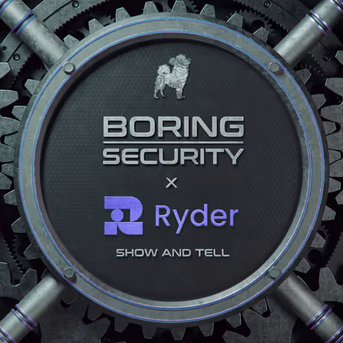 Boring Security: Show & Tell with Ryder Wallet