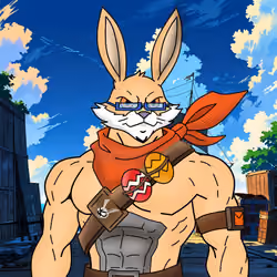 Beast Bunny #1840