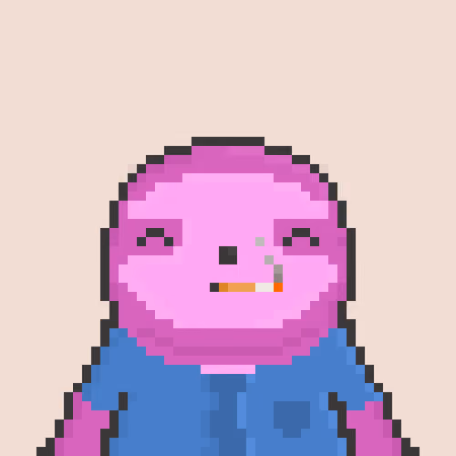 Pixel Sloth #1497
