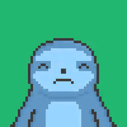 Pixel Sloth #423