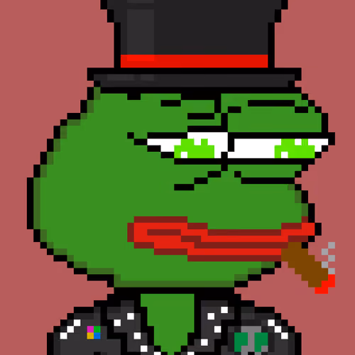 Pixelated Pepes NFT #503