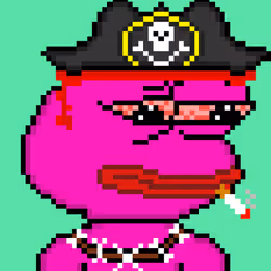 Pixelated Pepes NFT #3