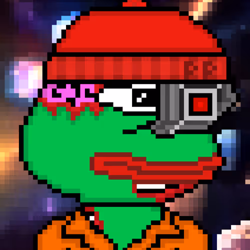 Pixelated Pepes NFT #177