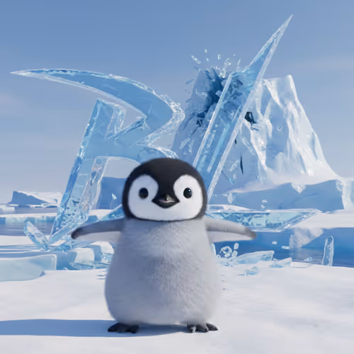 Icy penguin #84