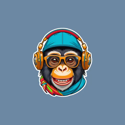 Ape Stickers #11