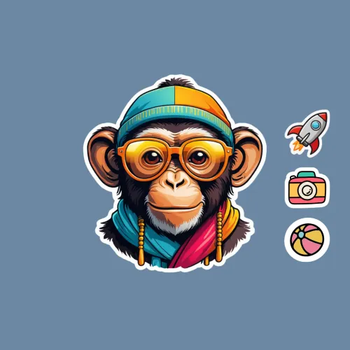 Ape Stickers #945