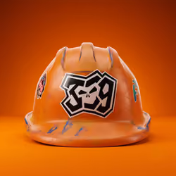 369 Demolition Helmet #1136