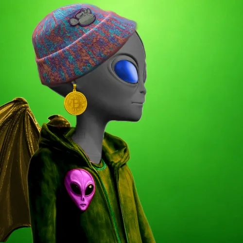 "Not From Here" 👽OFFICIAL 2025 NFT Collection 👽 #1333