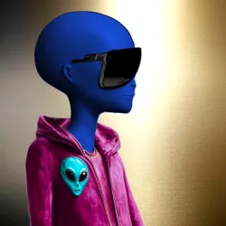 "Not From Here" 👽OFFICIAL 2025 NFT Collection 👽 #3552