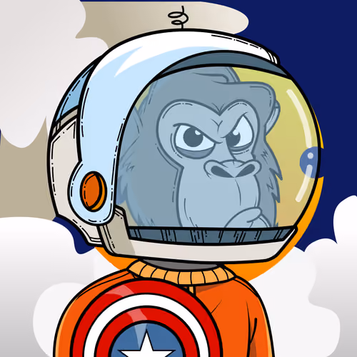 Ape On Moon #3036