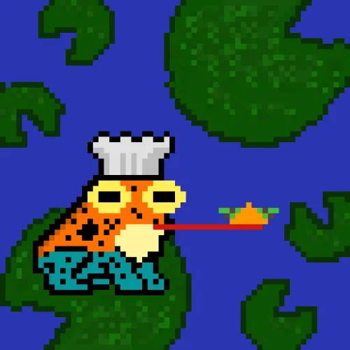 Frogs On Ape #1004