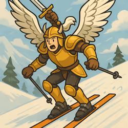Winged Warrior is Winter Ride