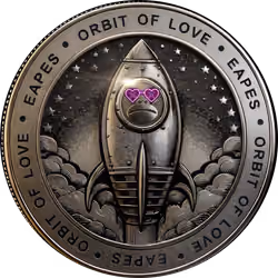 Meta Beast Roaming Party Badge #26 -  MBRP x EAPES -  Orbit Of Love  (Mission 2)