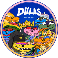 DILLAS  Genesis Badge