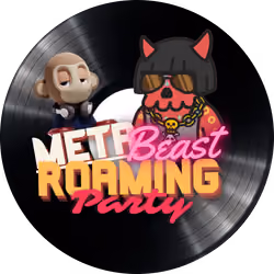 META BEAST ROAMING PARTY BADGE 14 - NateGuppy in Da House