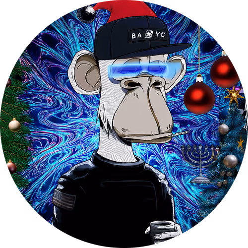 Coffee with Captain Holiday Badge 2025