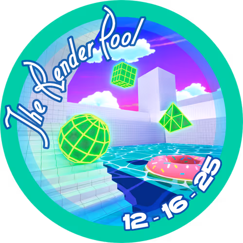 The Render Pool Badge #23