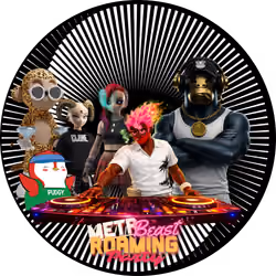 Meta Beast Roaming Party Badge #48  DILLY DILLY VIBES 