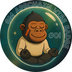 GM APECHAIN VIBE BADGE #01