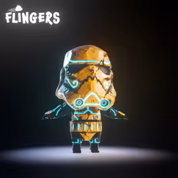FlingTrooper #879 - Heavy Yellow