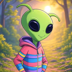 Friendly Alien Wanderer