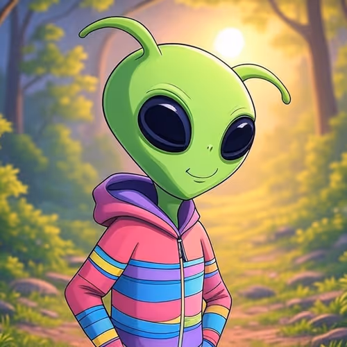 Friendly Alien Wanderer