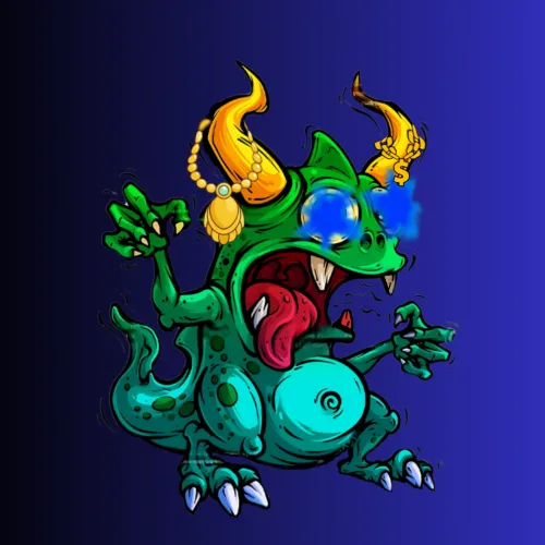 Dragon On Ape #1253