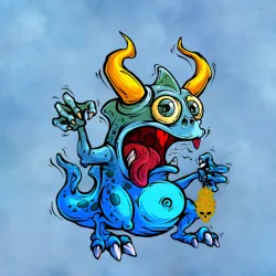 Dragon On Ape #1552