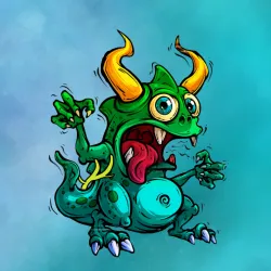 Dragon On Ape #1512
