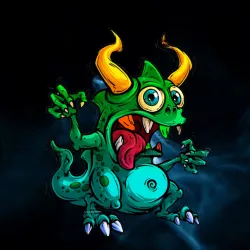 Dragon On Ape #2129