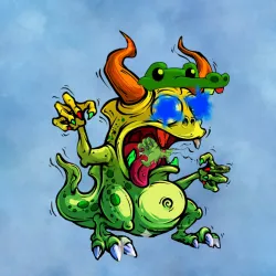 Dragon On Ape #1299