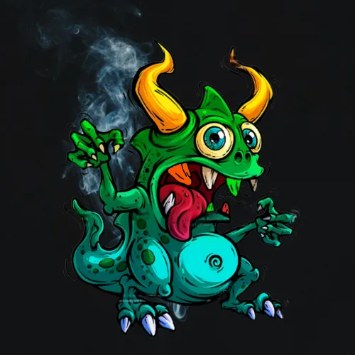 Dragon On Ape #1349