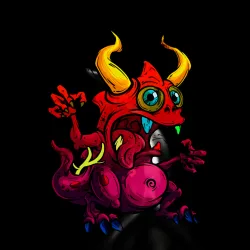 Dragon On Ape #2134