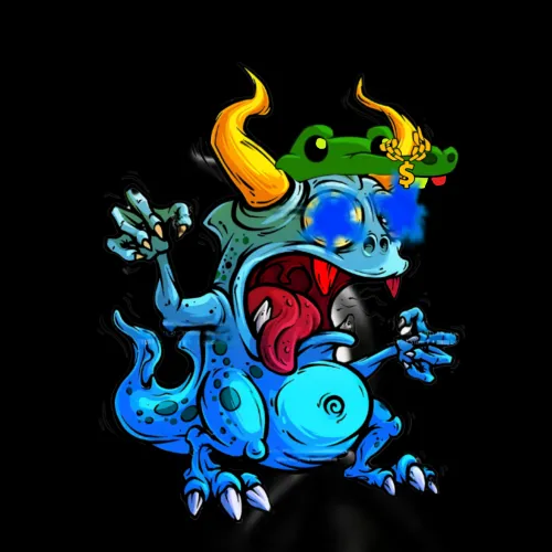 Dragon On Ape #1477