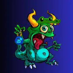 Dragon On Ape #1500
