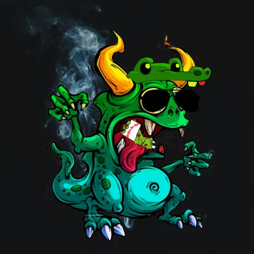 Dragon On Ape #2089