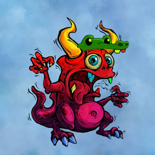 Dragon On Ape #1077